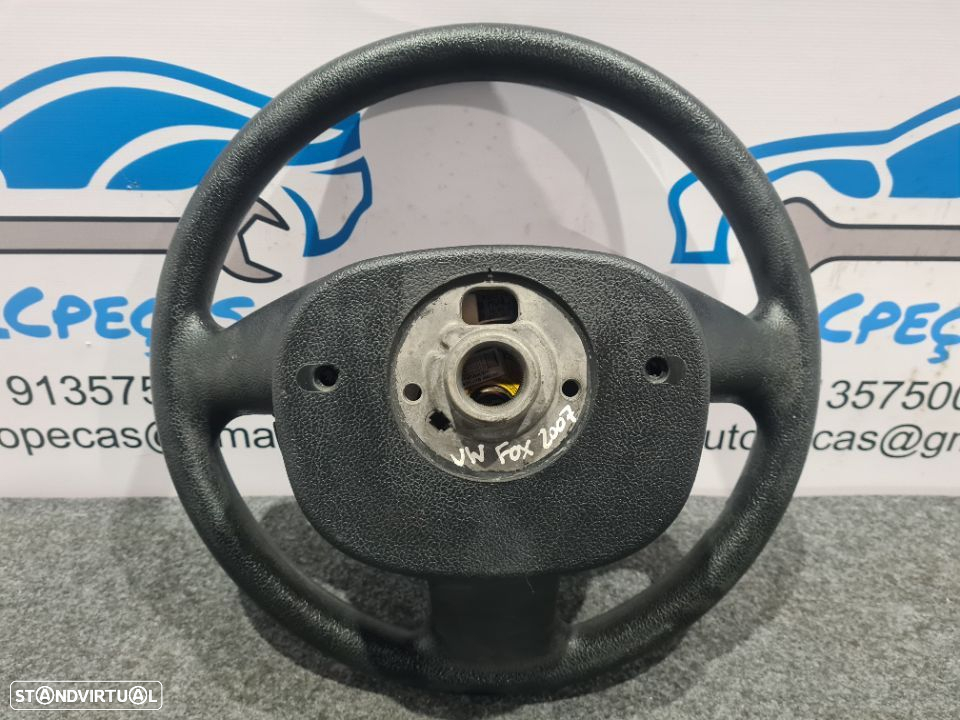 VOLANTE GUIADOR COMPLETO VW VOLKSWAGEN POLO FOX AIRBAG - 3