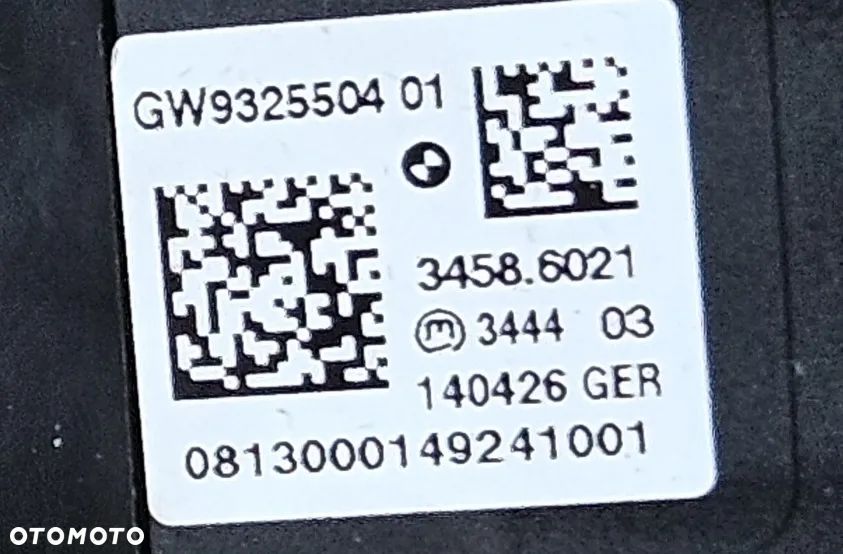 BMW X5 F15 X6 F16 M50D  3.0 D lewarek wybierak zmiany biegów sterownik 9325504 - 4