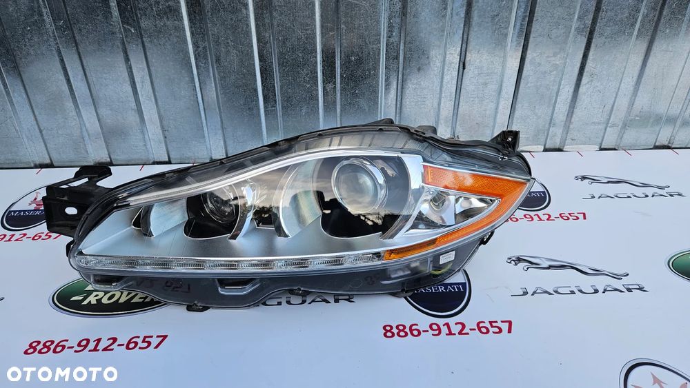 Jaguar XJ 351 Kompletny reflektor lewy Lampa lewa Xenon skrętny AFS 15 PIN AW9313W030BD AW93-13W030-BD - 1