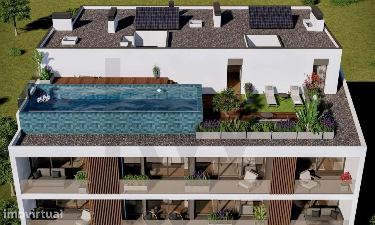 Apartamentos Lunna | T4 Duplex  – Condomínio Privado com piscina em Lo - Grande imagem: 2/27