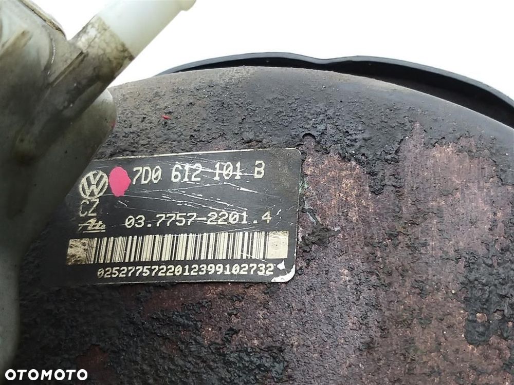 Serwo hamulca POMPA HAMULCOWA VW T4 Caravelle MULTIVAN 2,5 TDI 7D0612101B - 6