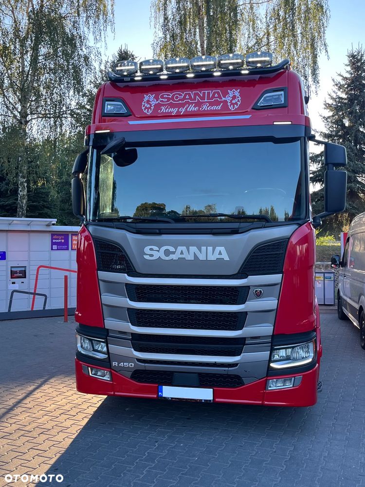 Scania Scania R450//BOGATA WERSJA//FULL AIR//RETARDER//KLIMA//NAWIGACJA//RADAR//FULL LED//HYDRAULIKA//PRZÓD/TYŁ NA PODUSZKACH - 8