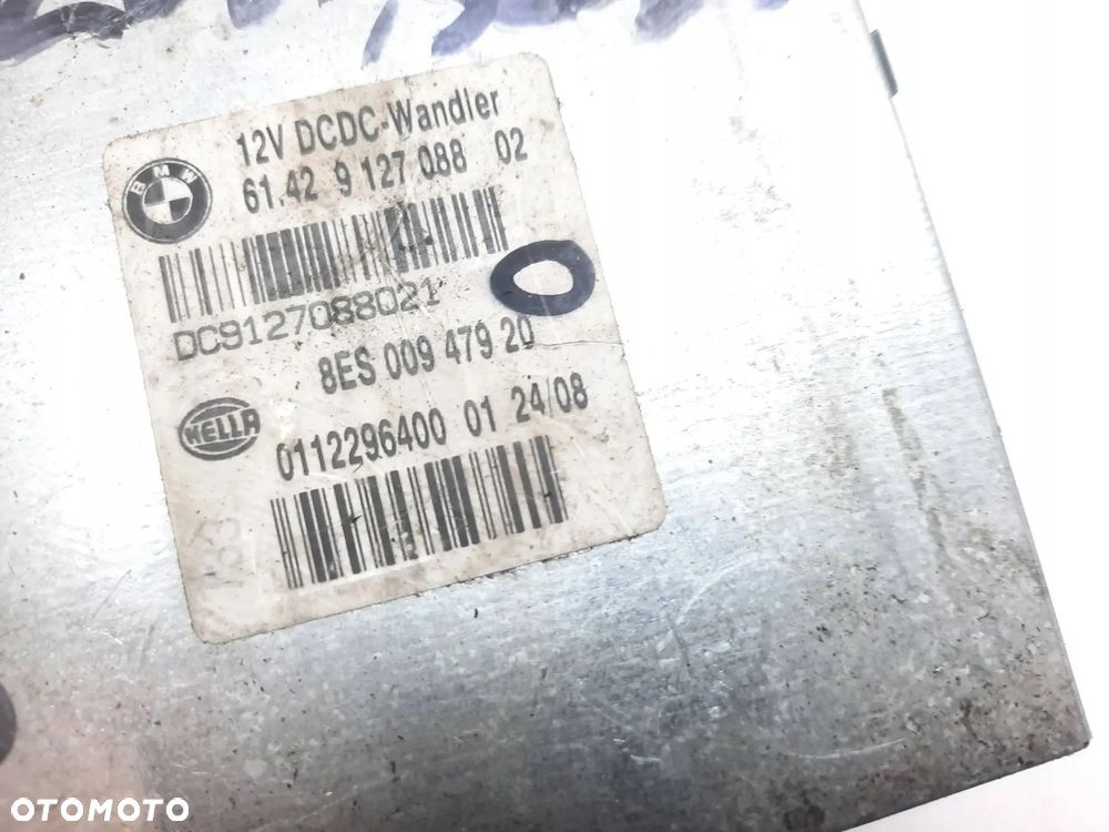 MODUŁ NAPIĘCIA DCDC BMW 3 E90 9127088 8ES00947920 - 5