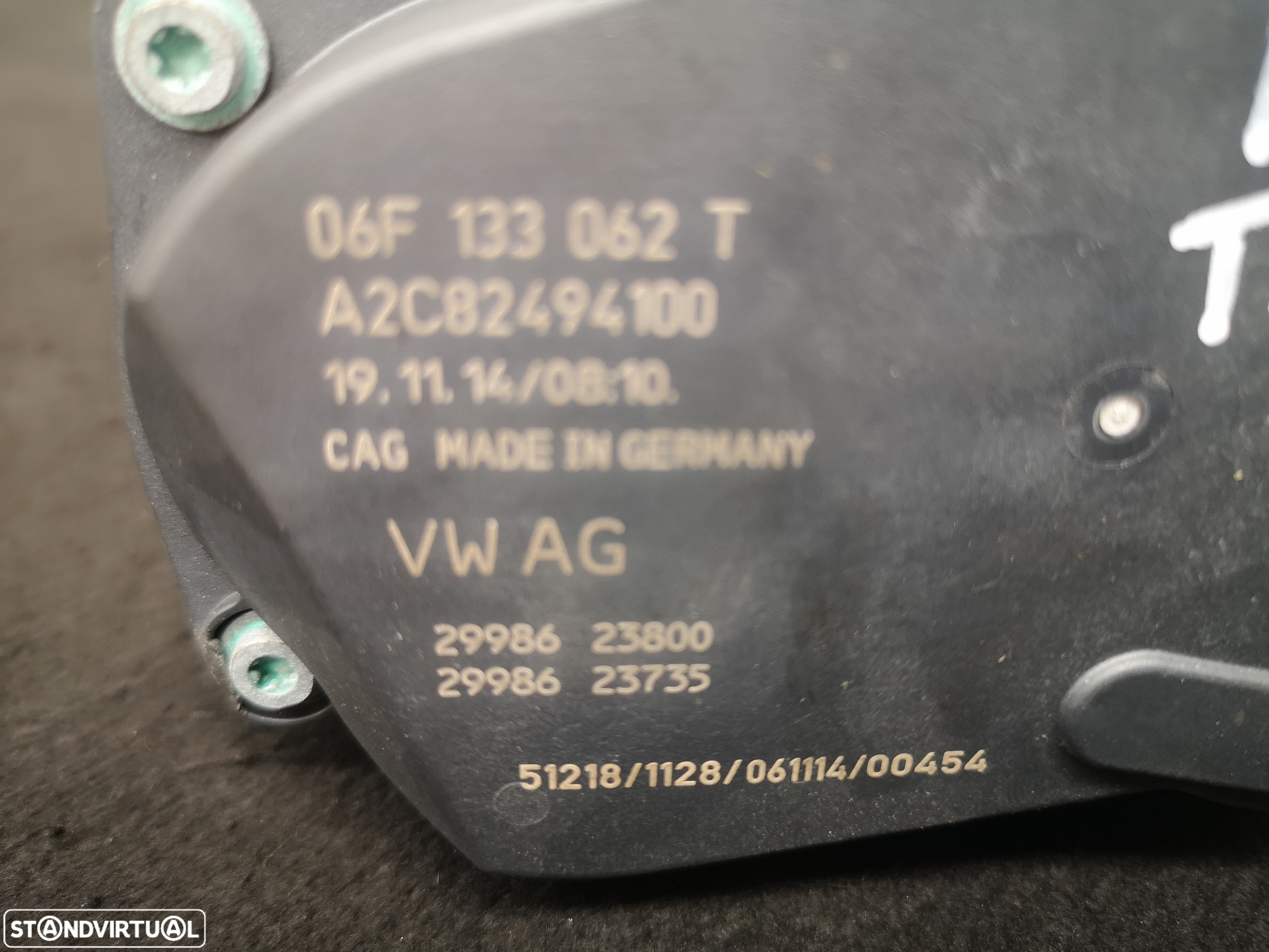 Borboleta ORIGINAIS Audi volkswagen tsi tfsi   2014+ - 4