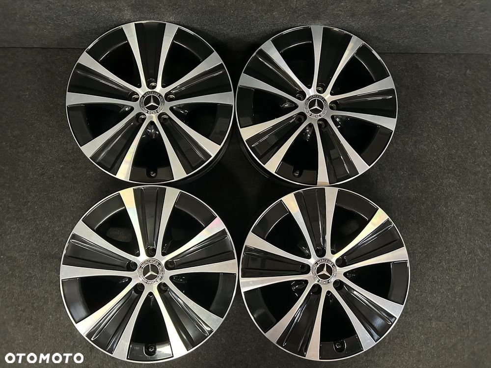 Alufelgi Mercedes E-Klasa W213, W212, C-Klasa W205, W204 18 cali 5x112 4szt. Ładne z czujnikami! - 2