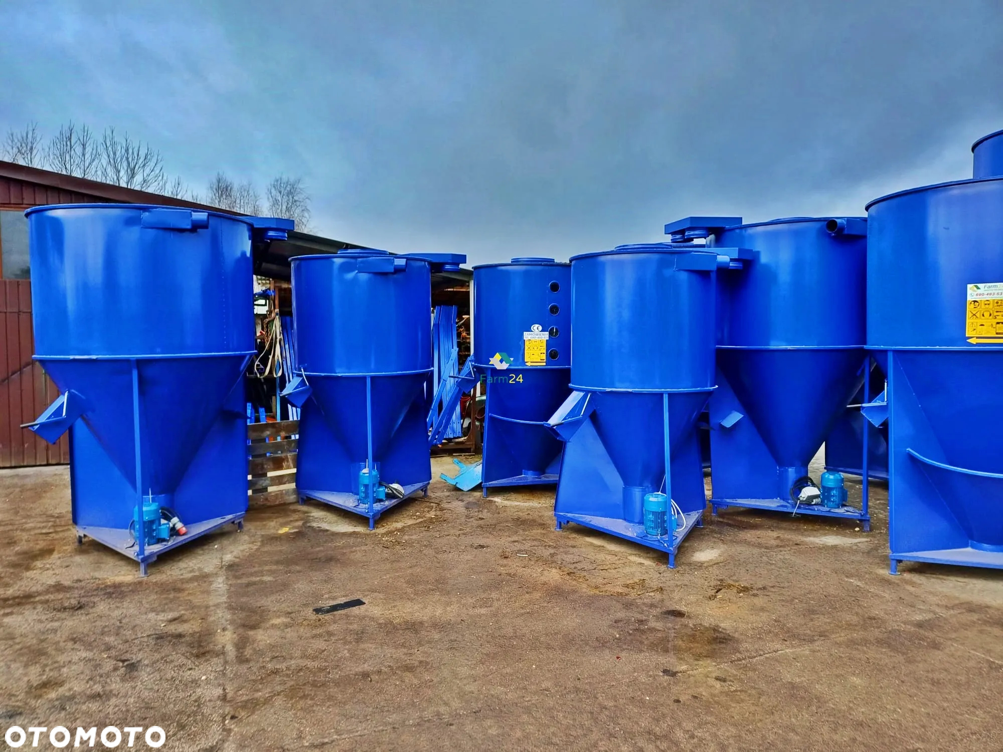 Mieszalnik pasz 500kg 750kg 1t 1,5t 2t Mieszalnik OSUCH Zaprawiarka do zboża - 4