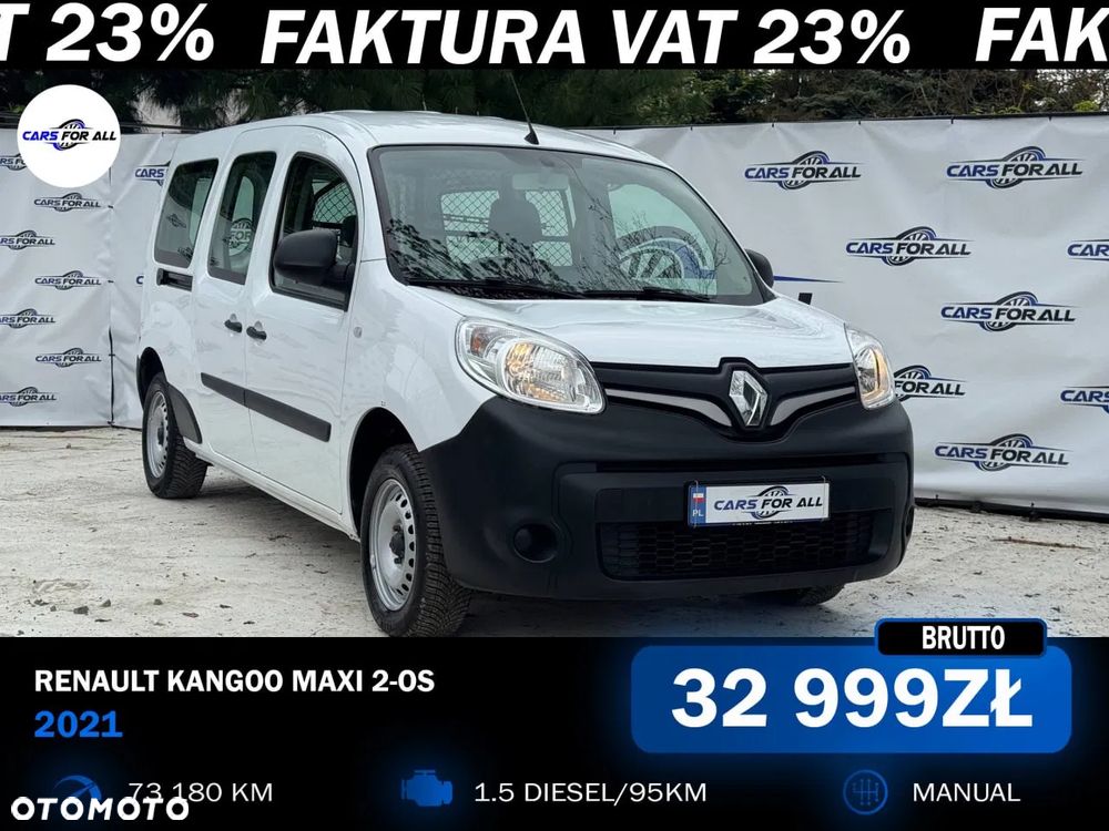 Renault Kangoo Maxi Confort 2-os MAŁY PRZEBIEG - 1