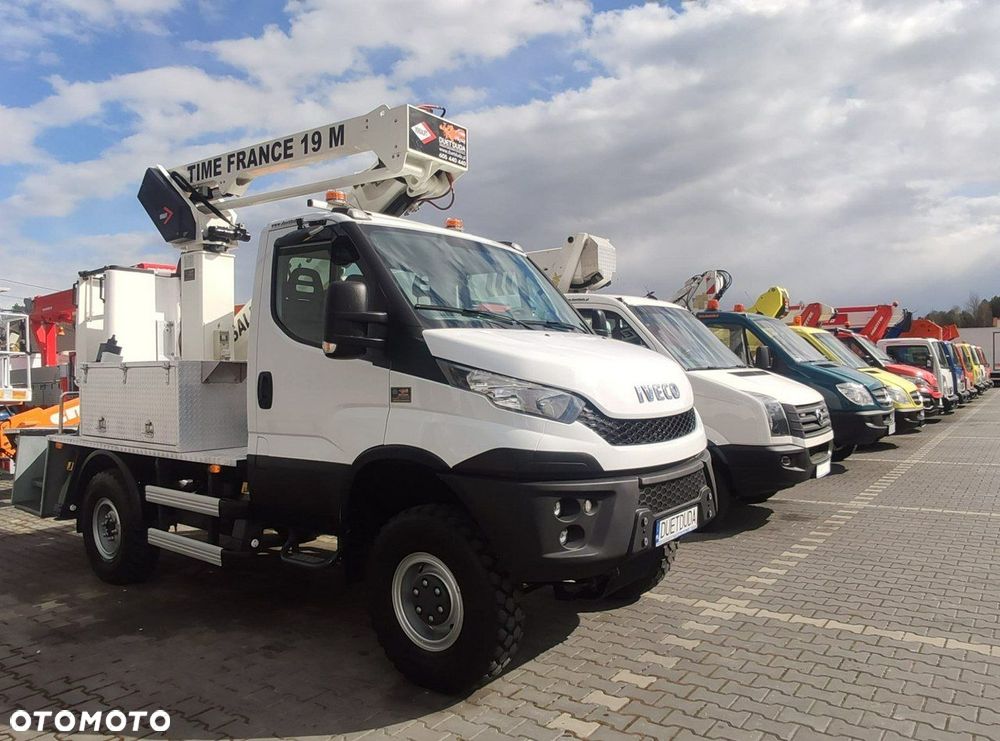 Iveco Daily 55S17W 4x4 Zwyżka 19m Versalift Lat 55 TB Time France - 5