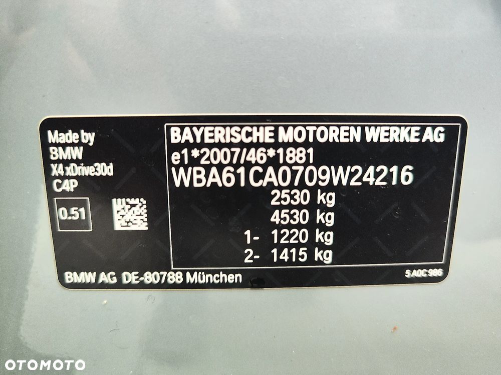 BMW X4 xDrive30d mHEV M Sport sport - 19