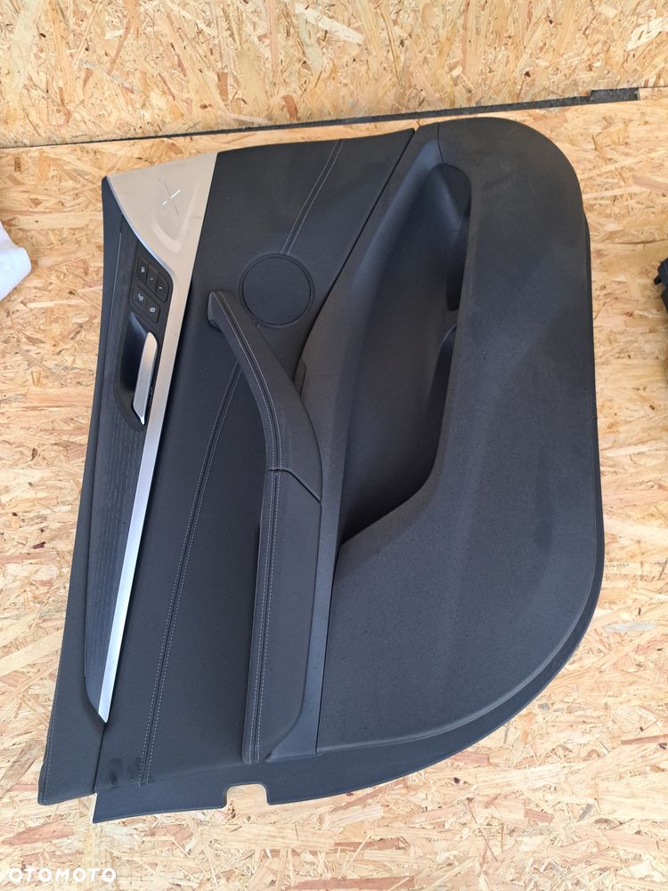 BMW X3 iX3 g01 g08 fotele Mapkiet tapicerka kanapa czarna skóra grzana boczki tunel - 6