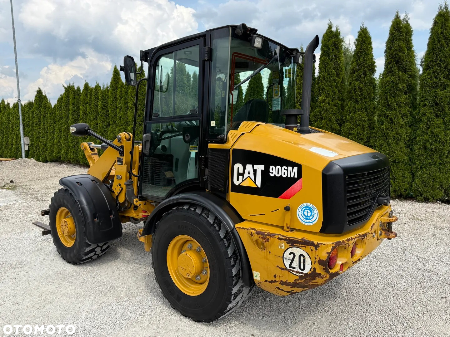 Caterpillar CAT 906M / PIĘKNA / ORYGINAŁ / ZADBANA / SPROWADZONA Z NIEMIEC / ORYGINAŁ / MAŁE GABARYTY / BEZ DPF I ADBLUE / CENA BRUTTO / 60 70 M 506 509 L30 L35 908 907 320 318 750 850 - 4