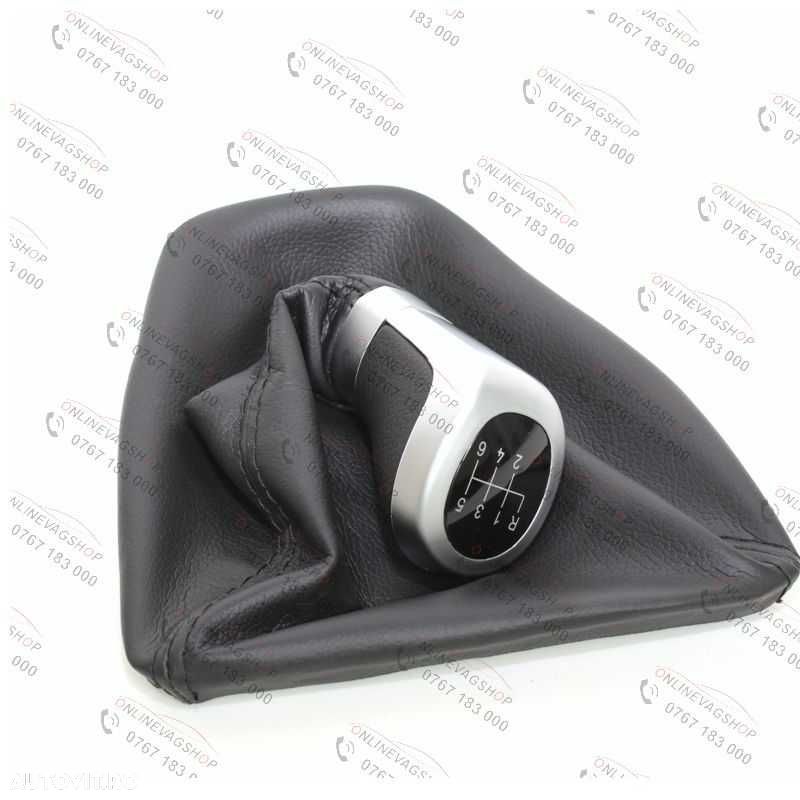 Manson + nuca schimbator piele 6 viteze Bmw seria 3  E90, E91, E92,E93 - 4
