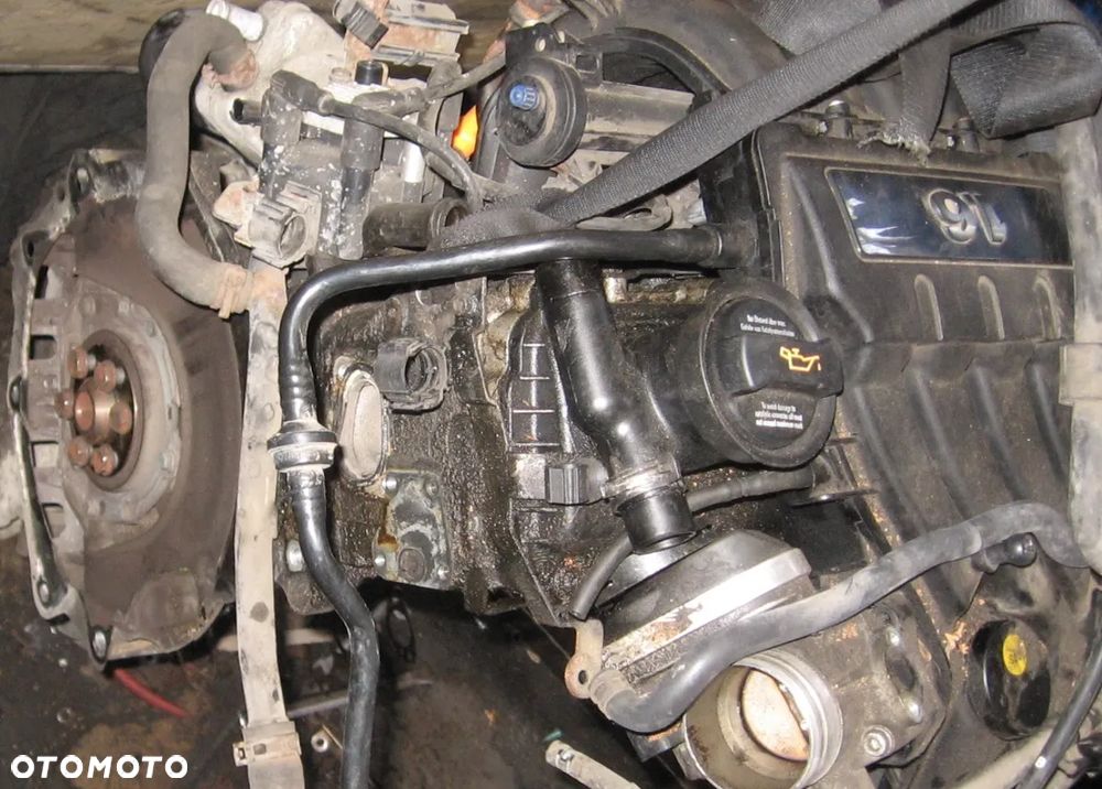 BGU 1.6 8V MPI silnik słupek silnika GOLF V AUDI A3 8P OCTAVIA TOURAN - 2