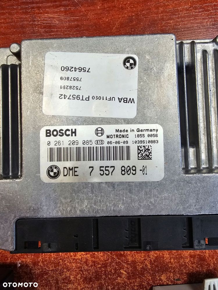 ZESTAW IMMO KOMPUTER STARTOWY BMW E87 EU 1.6B N45B16A 0261209085 6943791 - 6