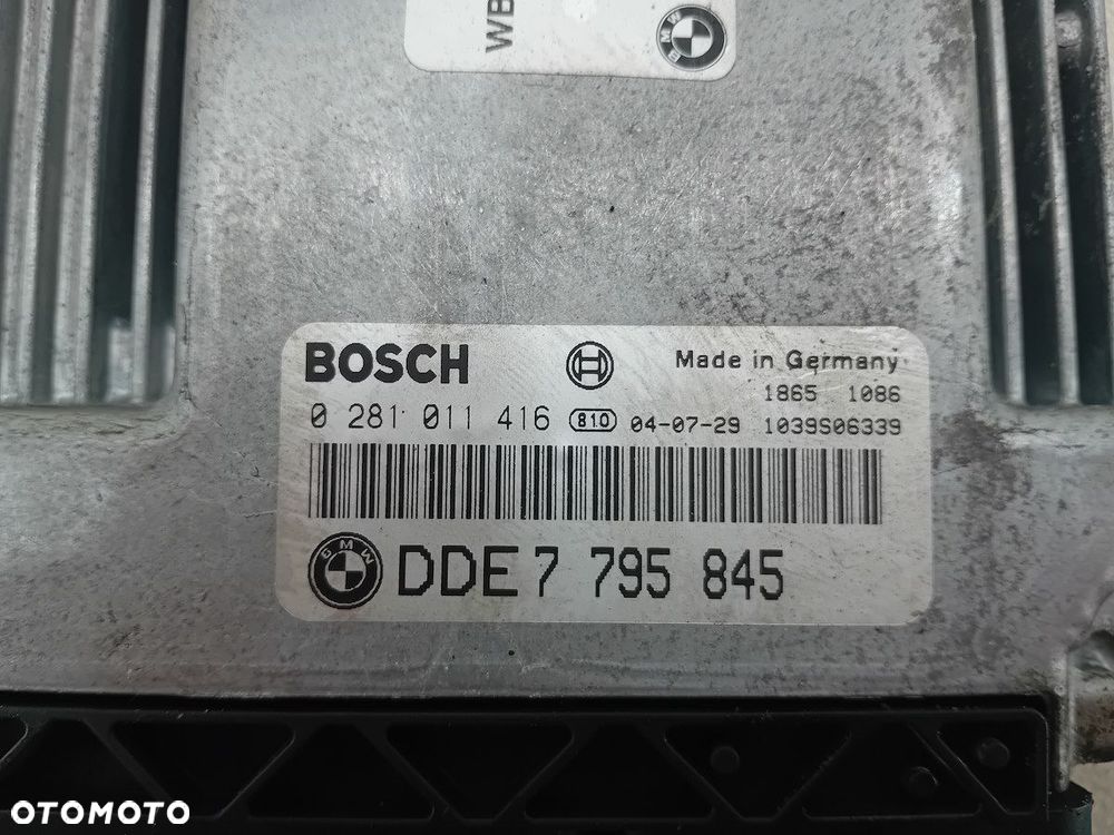 KOMPUTER, STEROWNIK BMW E87 7795845 0281011416 2.0 D - 7