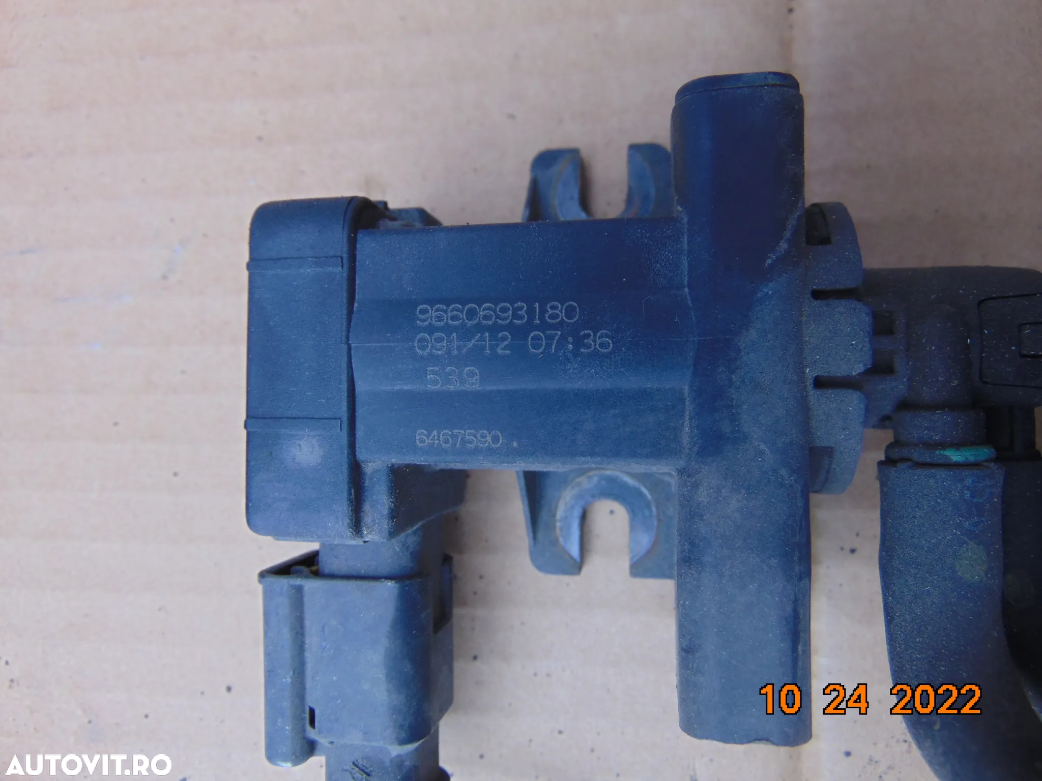 Supapa turbina presiune peugeot 508 2.0hdi euro 5 Citroen c5 c4 picasso solenid convertizor - 2