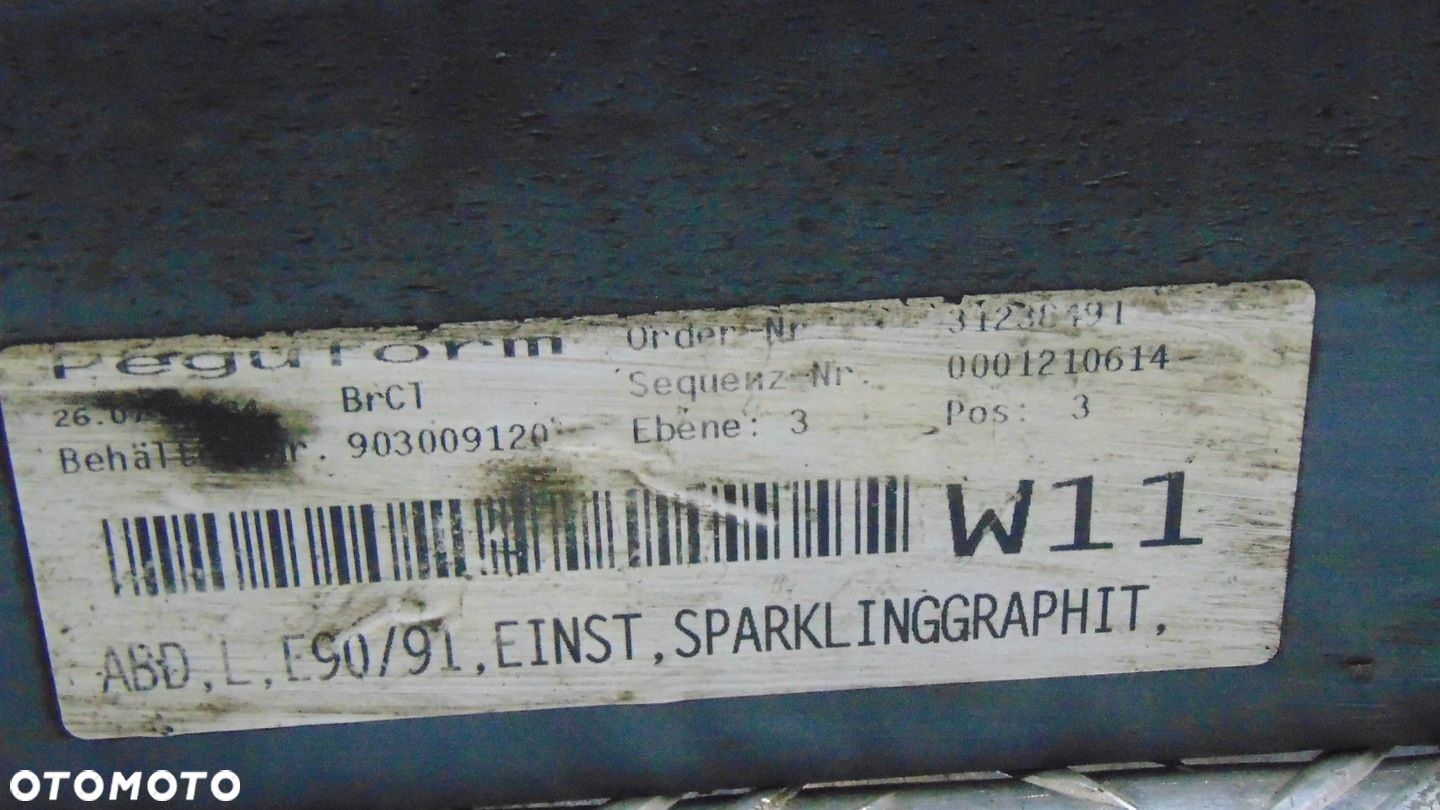 BMW E90 E91 LISTWA PROGOWA NAKŁADKA A22 SPARKLING LEWA - 6