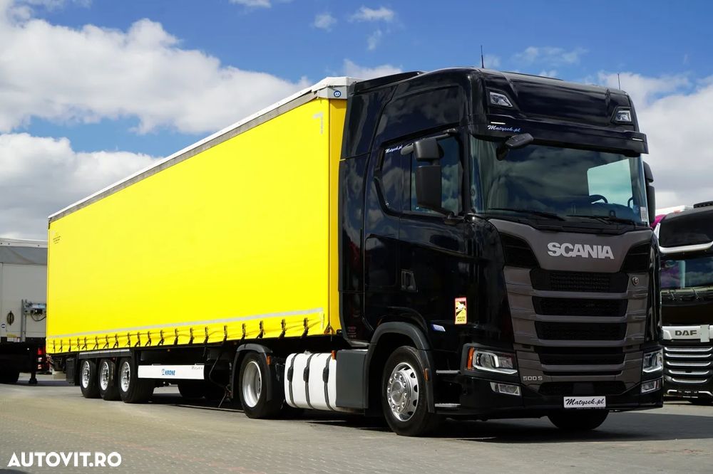 Scania S 500 / KIT / MEGA / LOW DECK / RETARDER / I-PARK COOL / CURTAIN / - 4