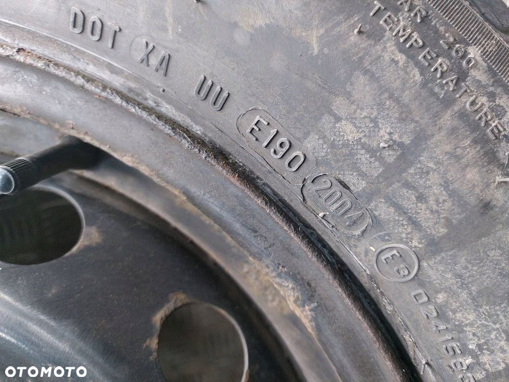 KOŁO ZAPASOWE ZAPAS 4x98 6,5Jx15 FI58,1 195/65R15 FIAT STILO MULTIPLA - 2