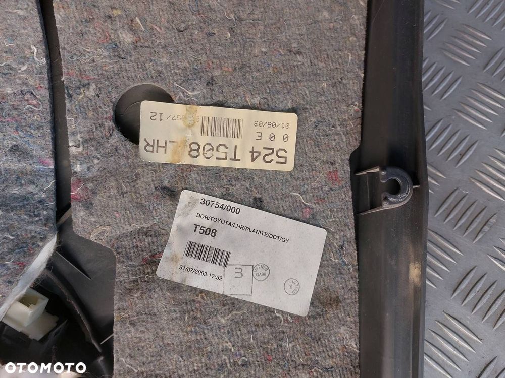 BOCZKI DRZWI KOMPLET TOYOTA AVENSIS T25 HATCHBACK - 14