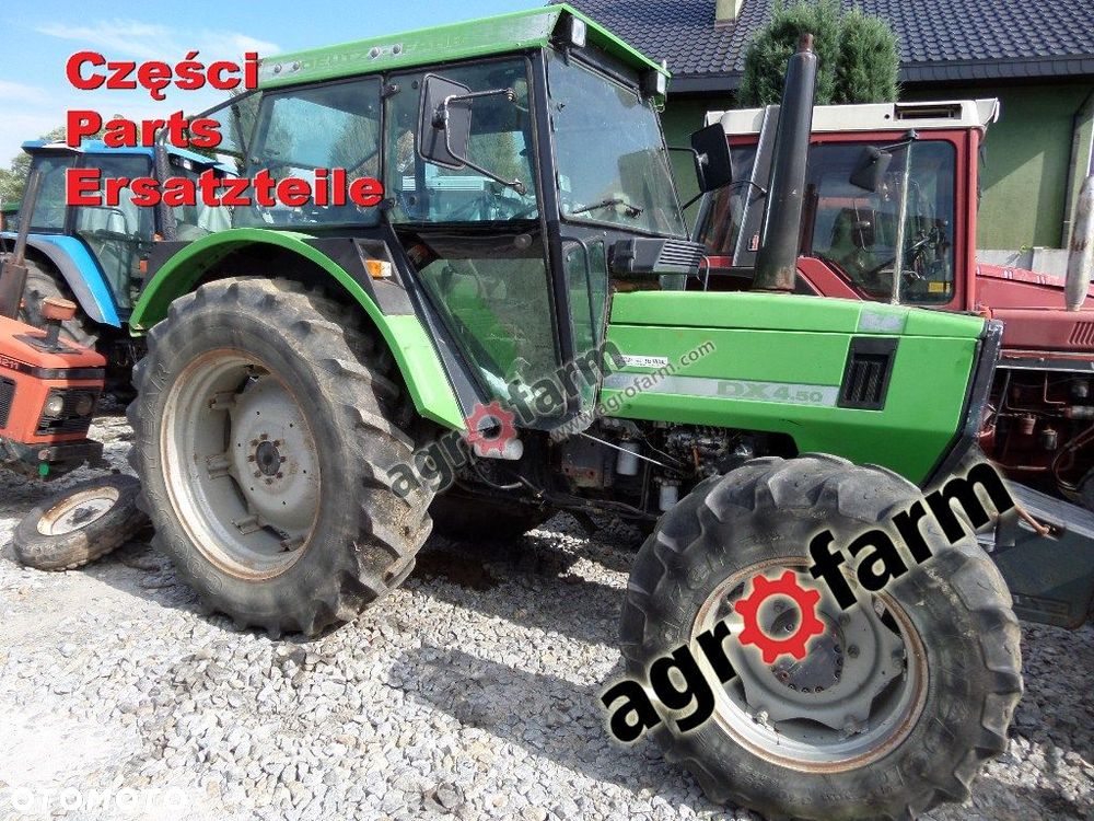 Deutz DX 4.50 części, skrzynia biegów, silnik, oś - 1