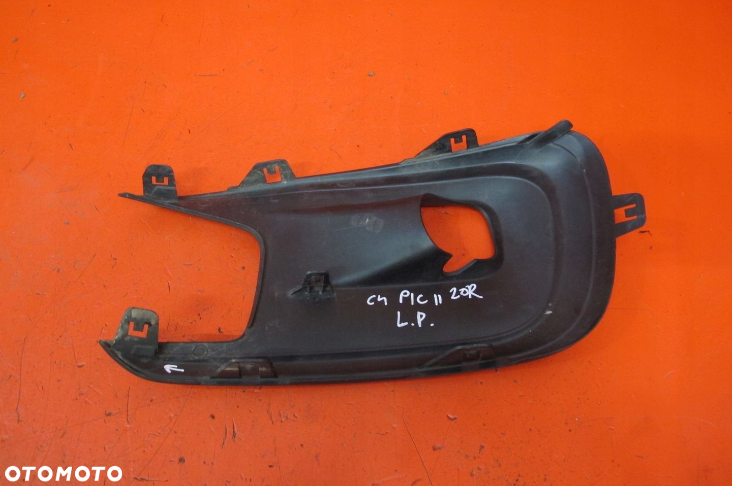 CITROEN C4 PICASSO II LIFT KRATKA ATRAPA RAMKA HALOGENU ZDERZAKA LEWA PRZÓD - 5