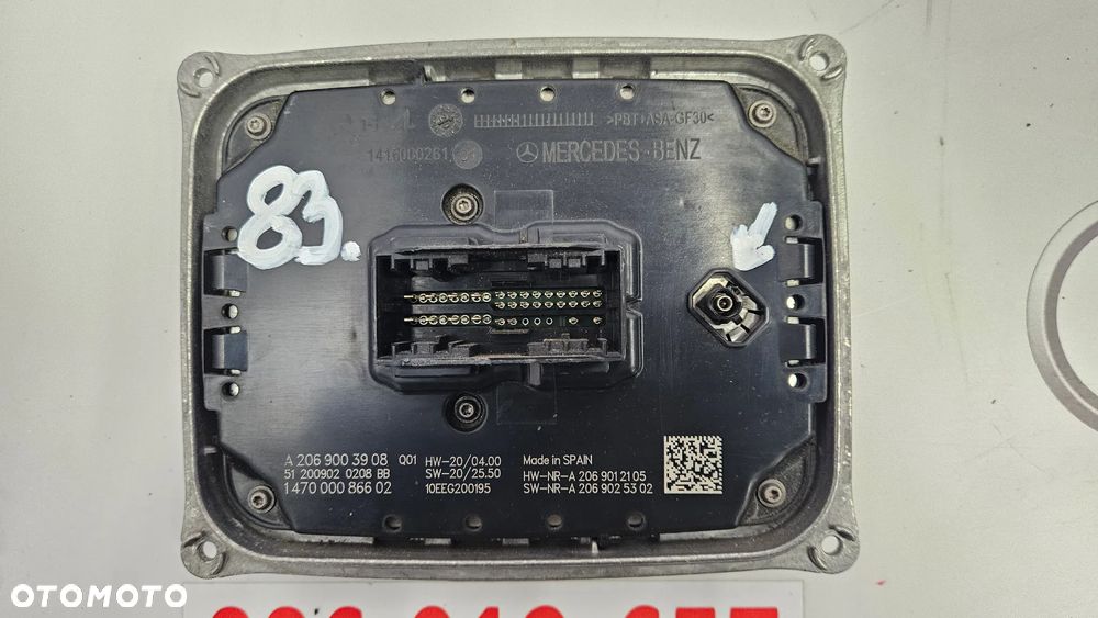 Mercedes C klasa W206 przetwornica LED Moduł A2069003908 - 2