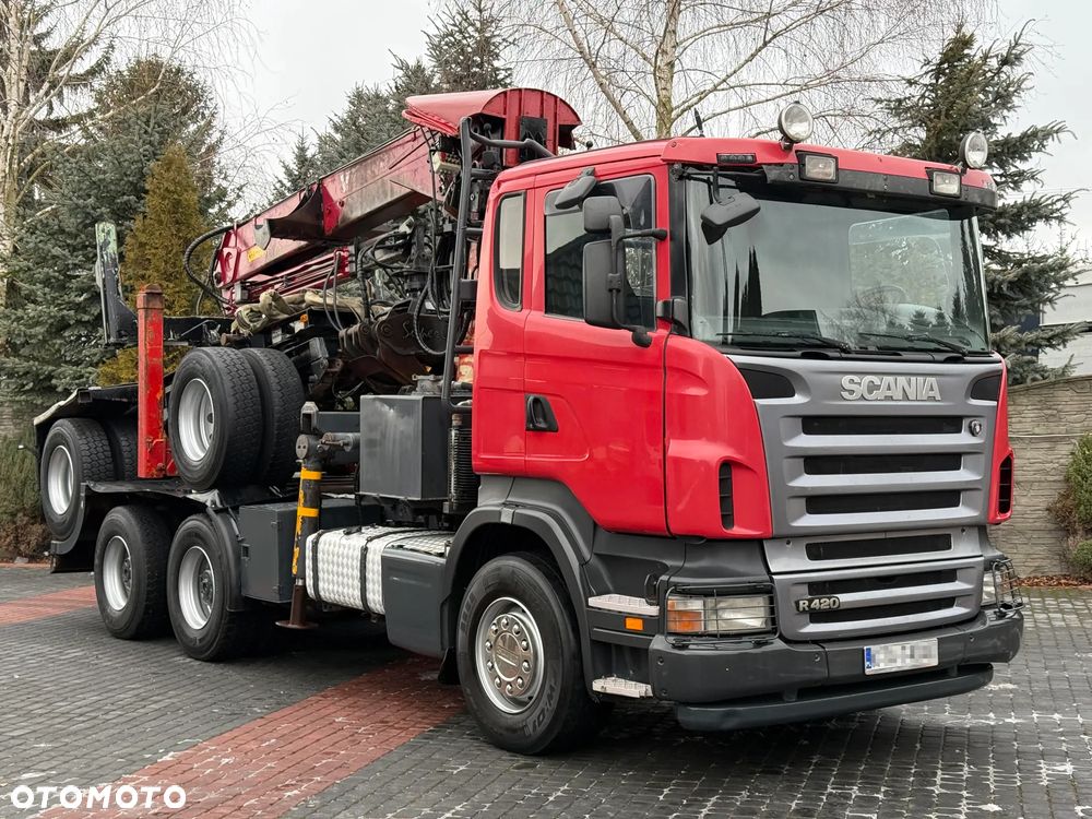 Scania R420=6X4=HDS=DO-DREWNA-DRZEWA=ZESTAW - 11