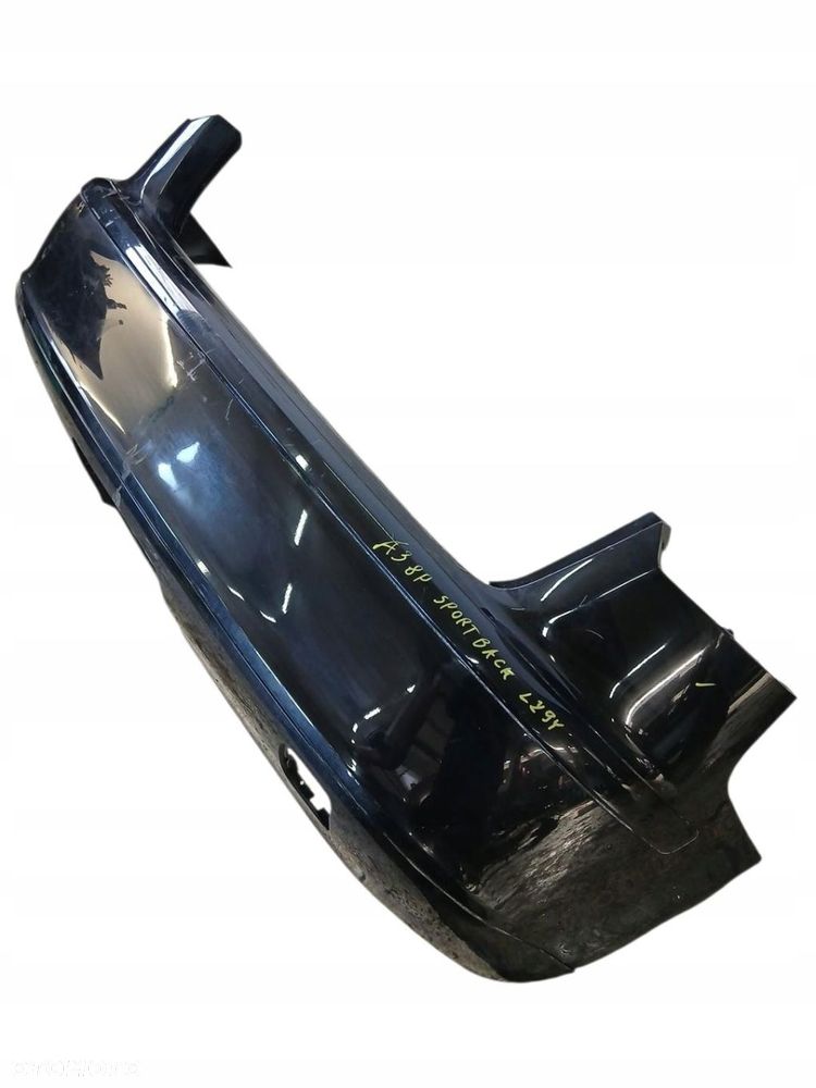 zderzak tylny tył lz9y audi a3 8p sportback zderzak tylny tył a3 8p - 2