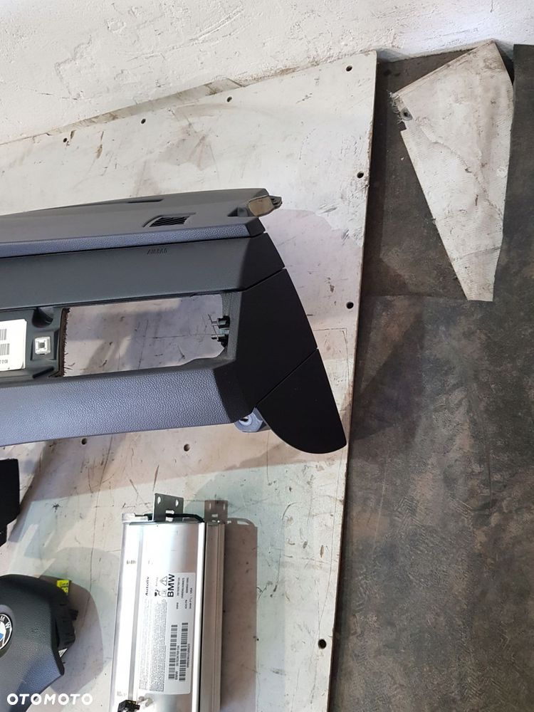 deska rozdzielcza kokpit 6976405 bmw e60 e61 lci eu airbag komplet - 9