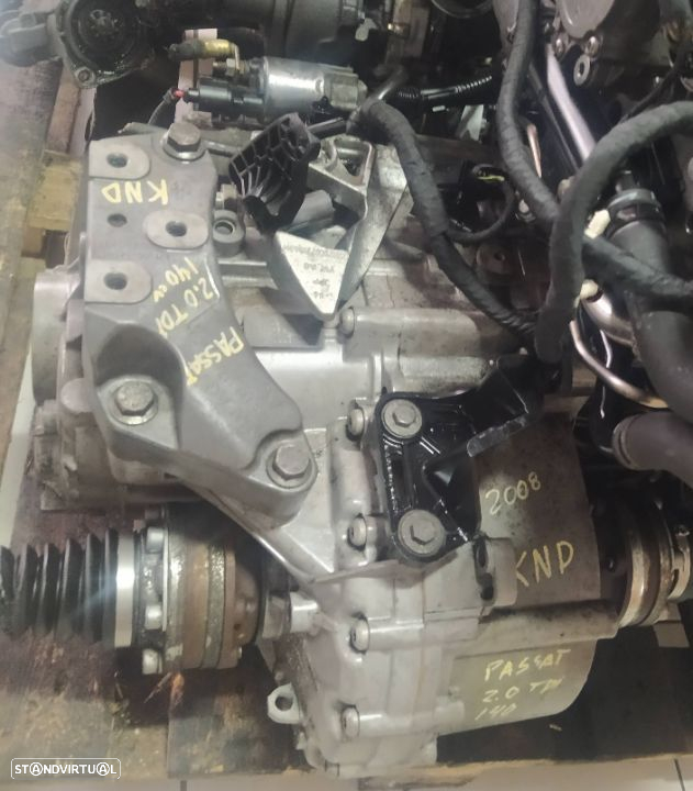 Motor vw passat 2.0TDI 140cv BKP caixa manual 6 KDN - 8