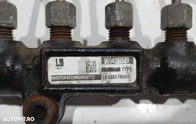 Rampa injectoare 9654592680 1.6 TDCI Citroen C4 1 [2004 - 2008] - 2