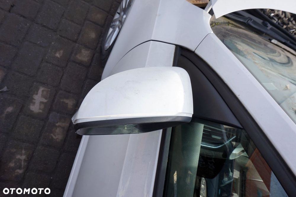 LUSTERKO ELEKTRYCZNE LEWE OCTAVIA III 5E3 LF9E 5E1857507N BIAŁY SKODA 2012-2016 - 4