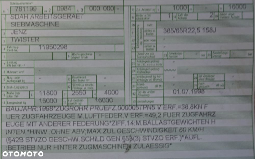 Inny Jenz Twister Przesiewacz bębnowy - 22