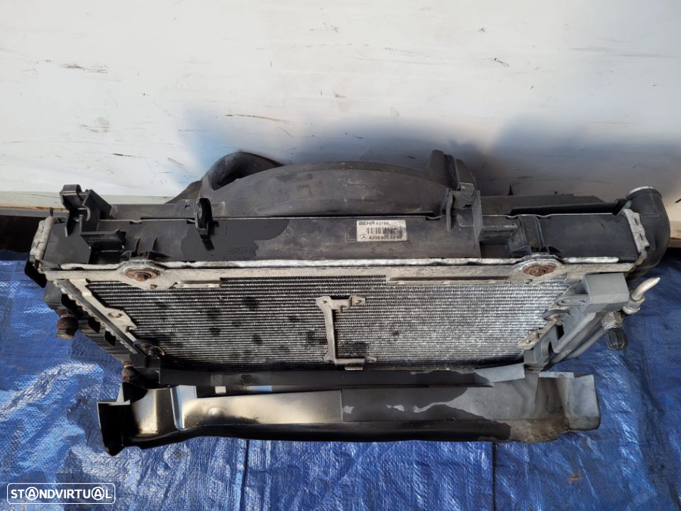 RADIADOR VENTILADOR ORIGINAL | REF. A2025000593KZ A2025008203 | MERCEDES BENZ CLASS C W202 2.2CDI; - 3
