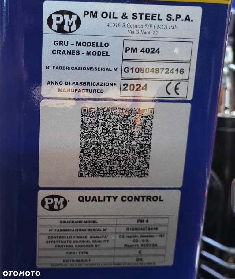 HDS PM 4024 Nowy Ferrari 531 A 3 plus 1 Iveco Nissan Renault Mercedes Palfinger Hiab - 2