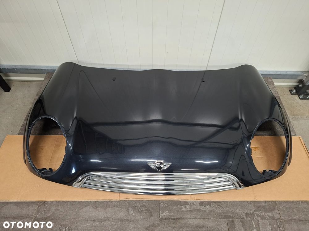 MINI Cooper R50 R52 Maska Pokrywa silnika Grill Czarna - 9