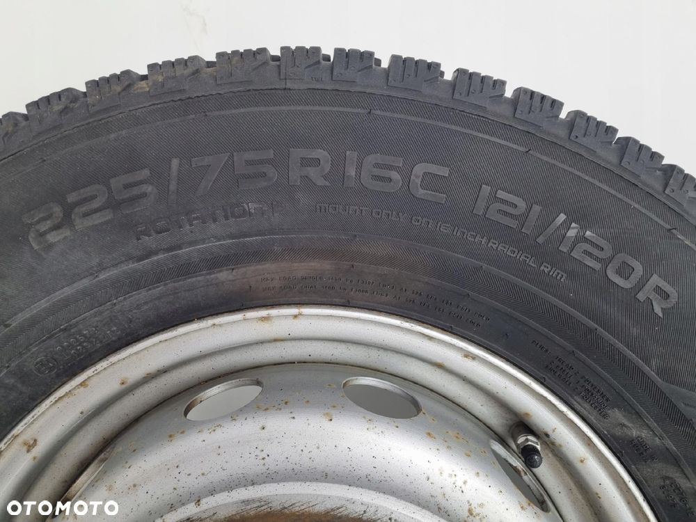 KOŁO ZAPASOWE zapas FELGA Iveco Daily 225/75 R16C 6x205 201080E Nokian 2021 - 9