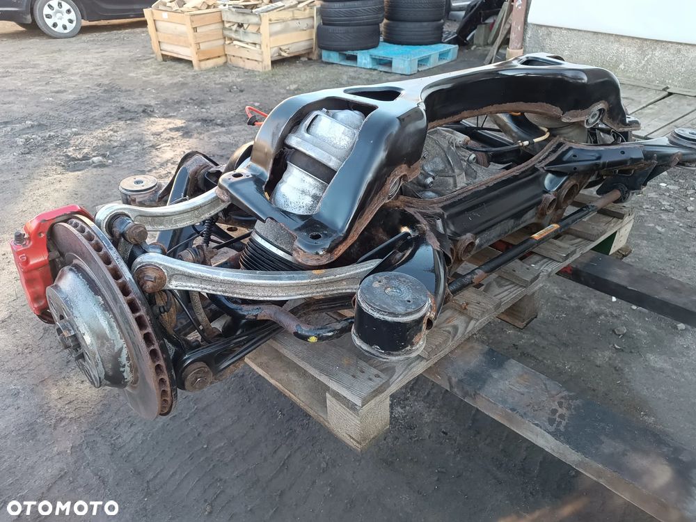 PORSCHE CAYENNE TURBO S GTS 4.5 V8 Sanik Wózek ZAWIESZENIE Tylne Tył KOMPLETNE DYFER MIECHY ZACISKI - 29