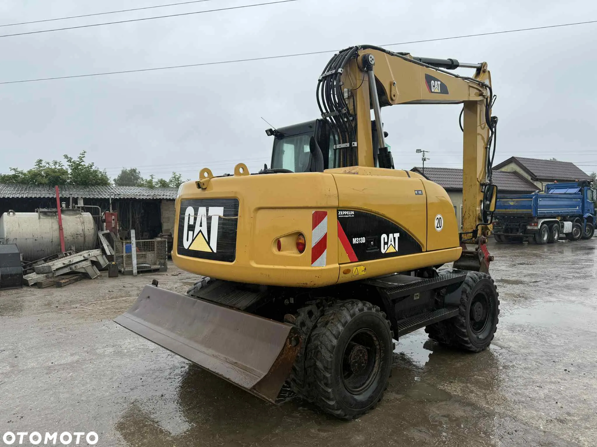 Caterpillar Cat M313D 8218 mtg Bez Edblue i DPF z Niemiec - 3