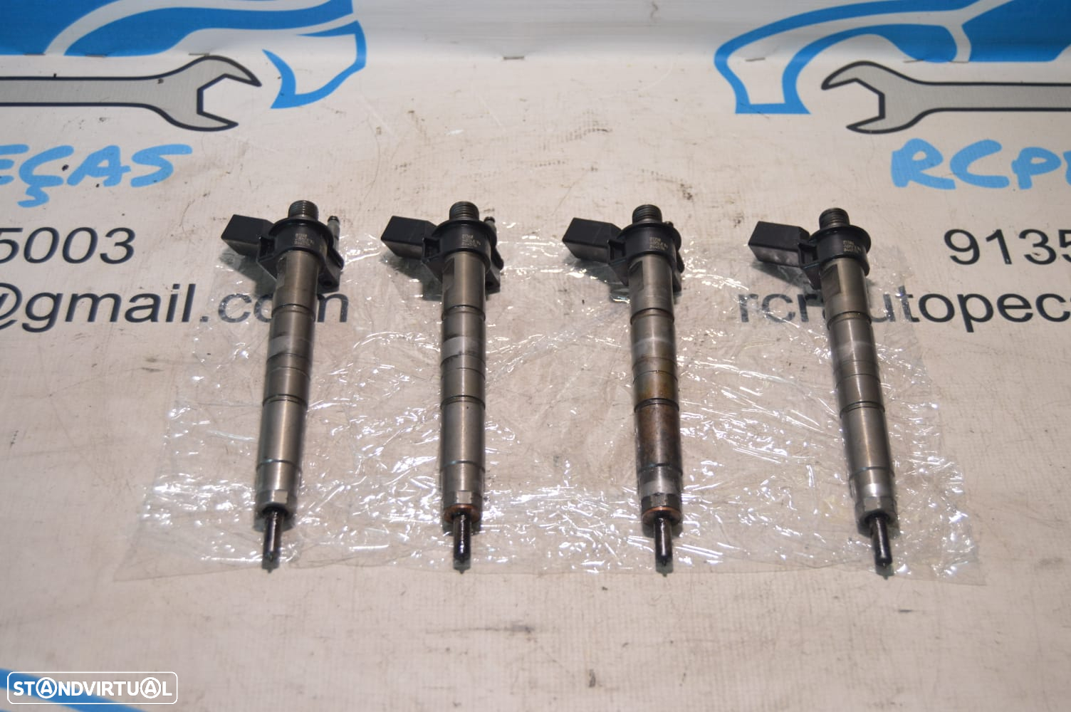 INJETOR INJETORES INJECTOR INJECTORES  780542802 0445116024 BMW SERIE 3 E90 320D 177CV N47D20C E91 - 3