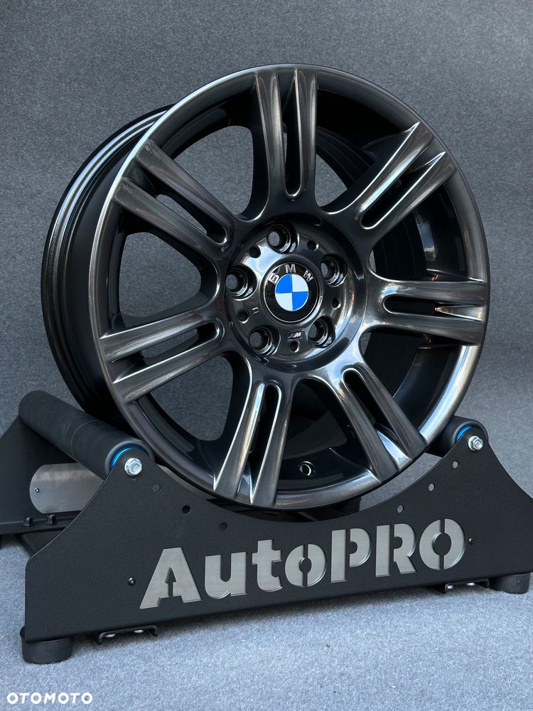 Oryginalne felgi 17 5x120 BMW E90 oryginał Styling 194 M pakiet E46 X1 E84 GT Z3 Z4 F30 F32 F10 F34 E87 E81 F20 F22 Black Chrome ciemny grafit Radom dwie szerokości - 1