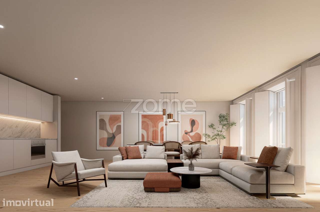 Apartamento T2 Duplex com jardim - Edifício Batalha - Grande imagem: 2/21