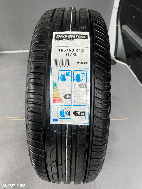 Anvelope noi vara Bridgestone 185/60 R15 DRIVEGUARD RFT 88V XL