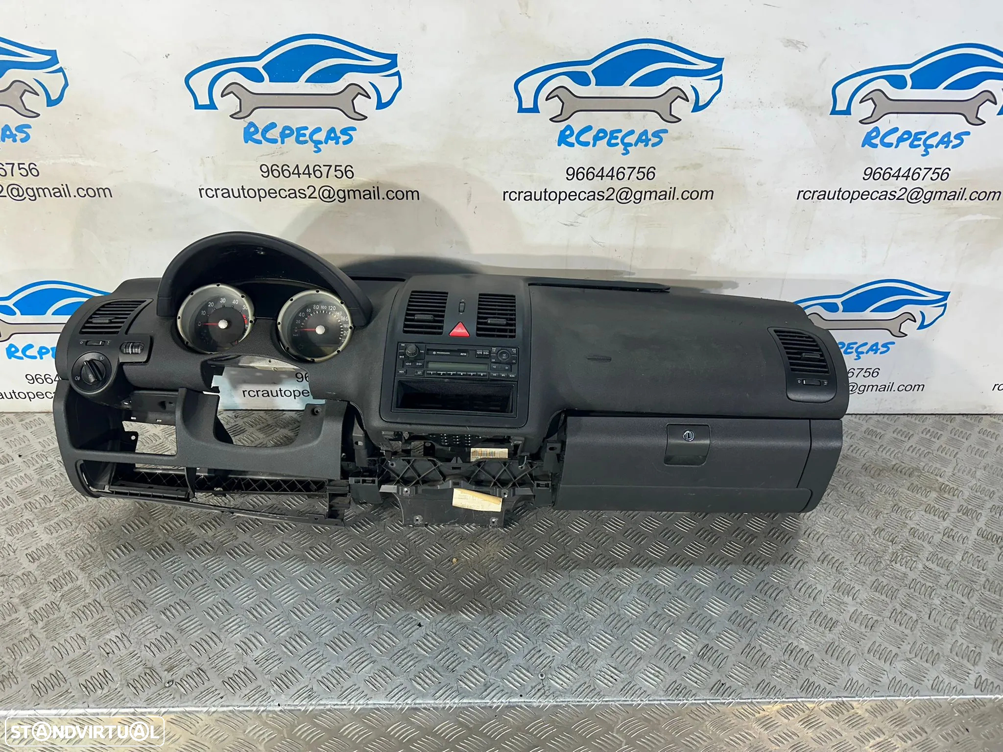 Kit Tablier Completo Airbag Volante Quadrante VW Volkswagen Polo MK3 6N2 1994 - 2002 - 5