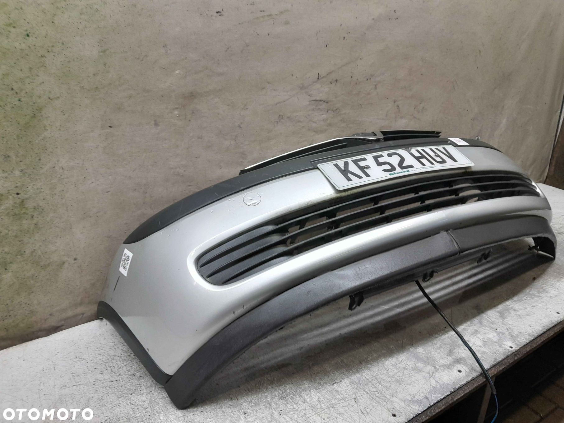 @ ZDERZAK PRZÓD PRZEDNI DO OPEL CORSA C Z157 SREBRNY PRZED LIFT - 2