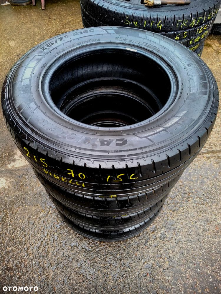 215/70R15C 15 C 109/107S Opony Letnie Lato PIRELLI CARRIER 7mm Legnica ALU-RAD 215/70 - 7