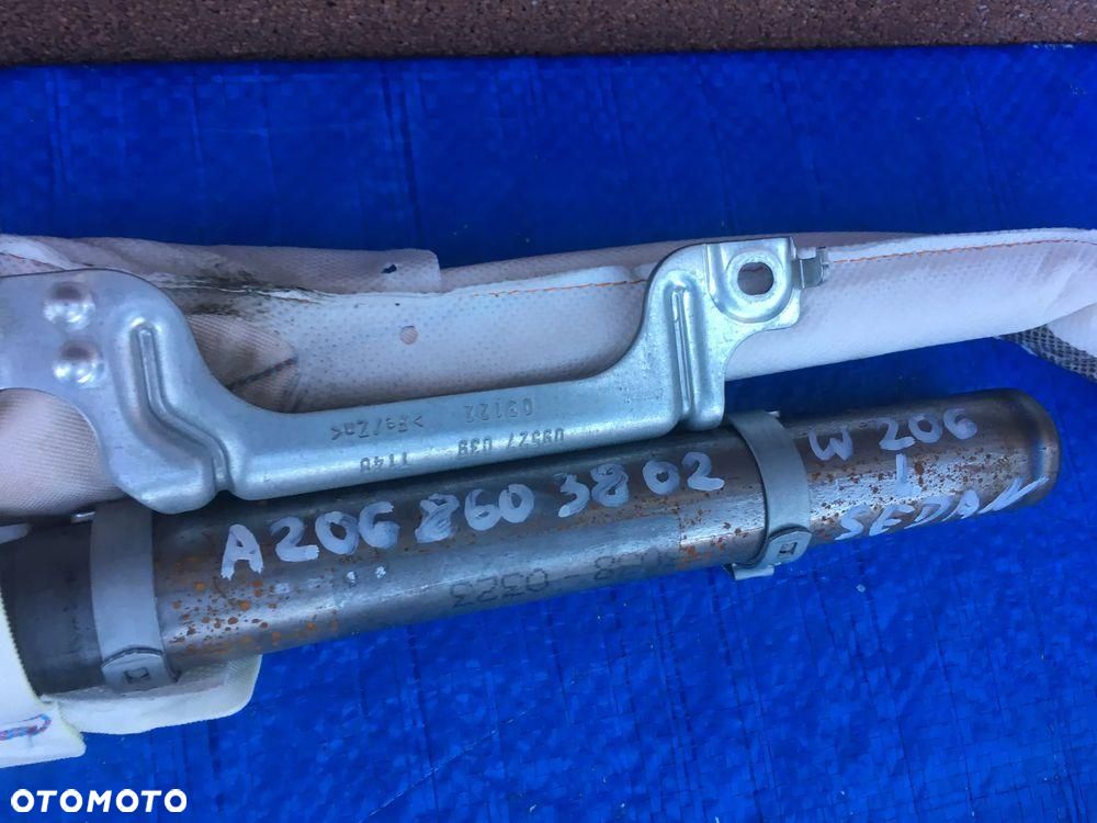 Mercedes C Klasa W206 / Sedan / Kurtyna Prawa Lewa 2022r / ORYGINAŁ - 4