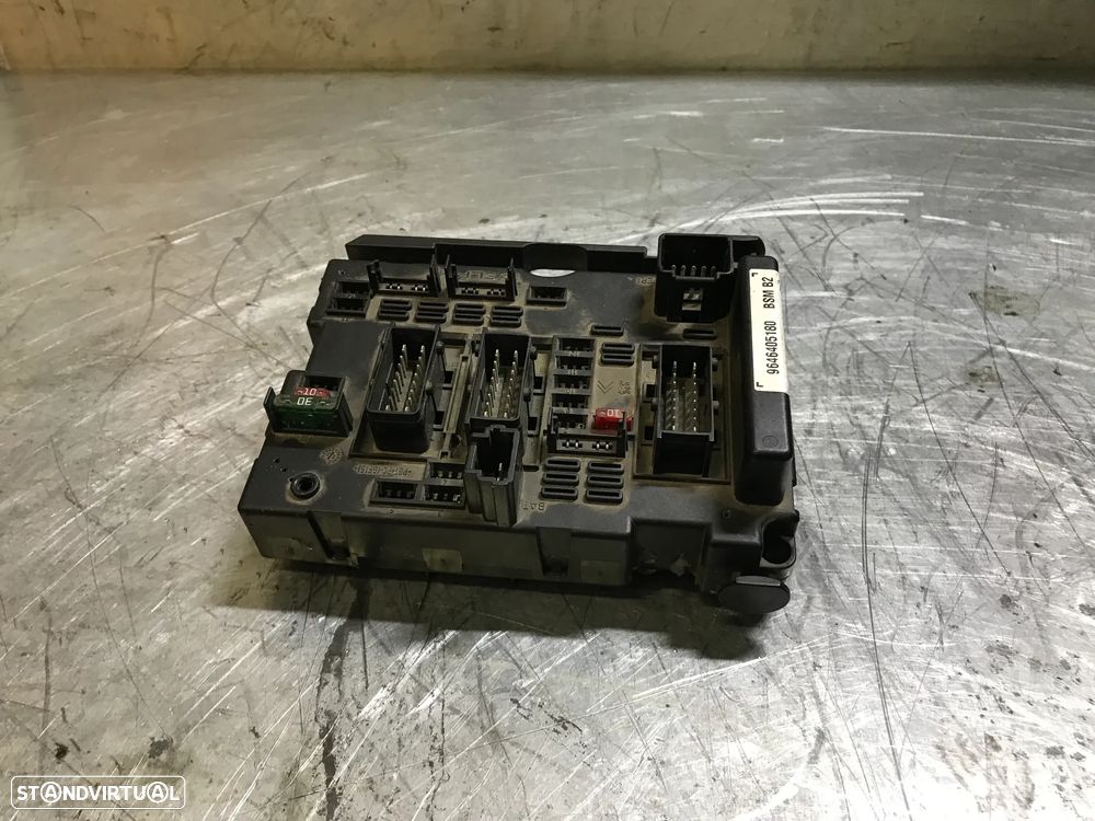 CAIXA DE FUSIVEIS PEUGEOT 206 207 BSM B2 9646405180 - 2