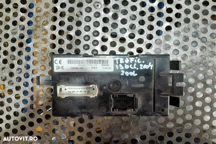MODUL BCM 21677491 21677491 Renault Trafic 2 [2001 - 2006] Minivan 1. - 1